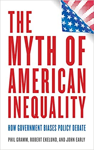 Book cover for The Myth of American Inequality